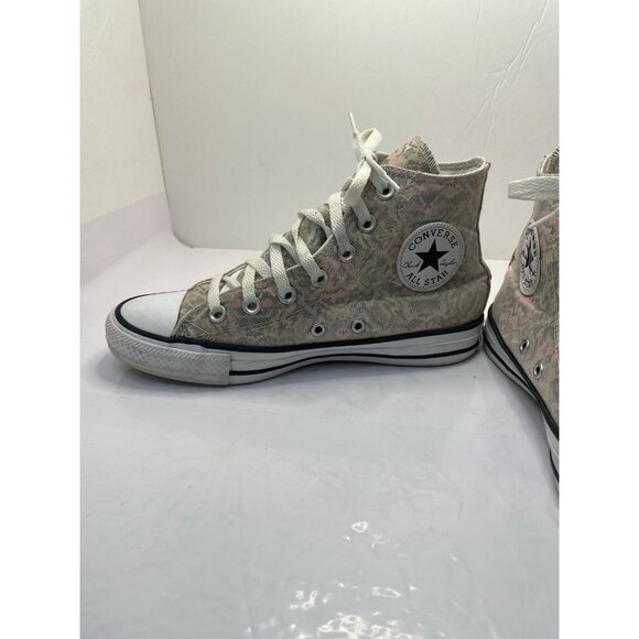 Converse Chuck Taylor Hi Top Snake Print Sneakers Size 7 - Picture 2 of 9
